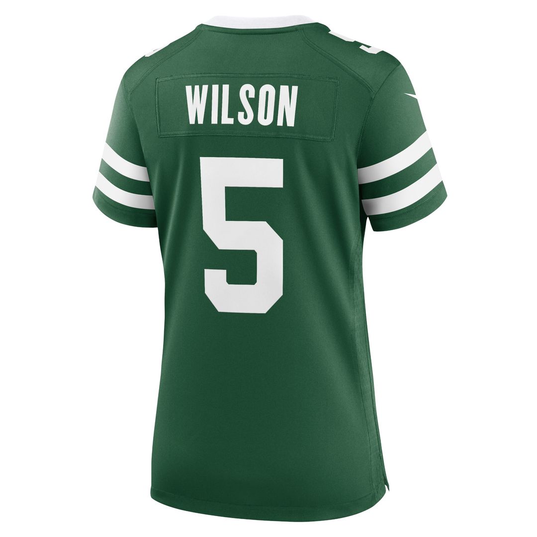 Garrett Wilson New York Jets Women's Alternate Game Jersey - Legacy Black