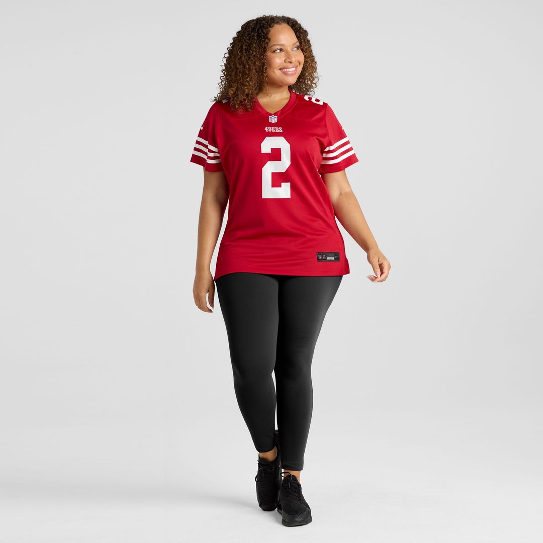Deommodore Lenoir San Francisco 49ers Women's Game Jersey - Scarlet