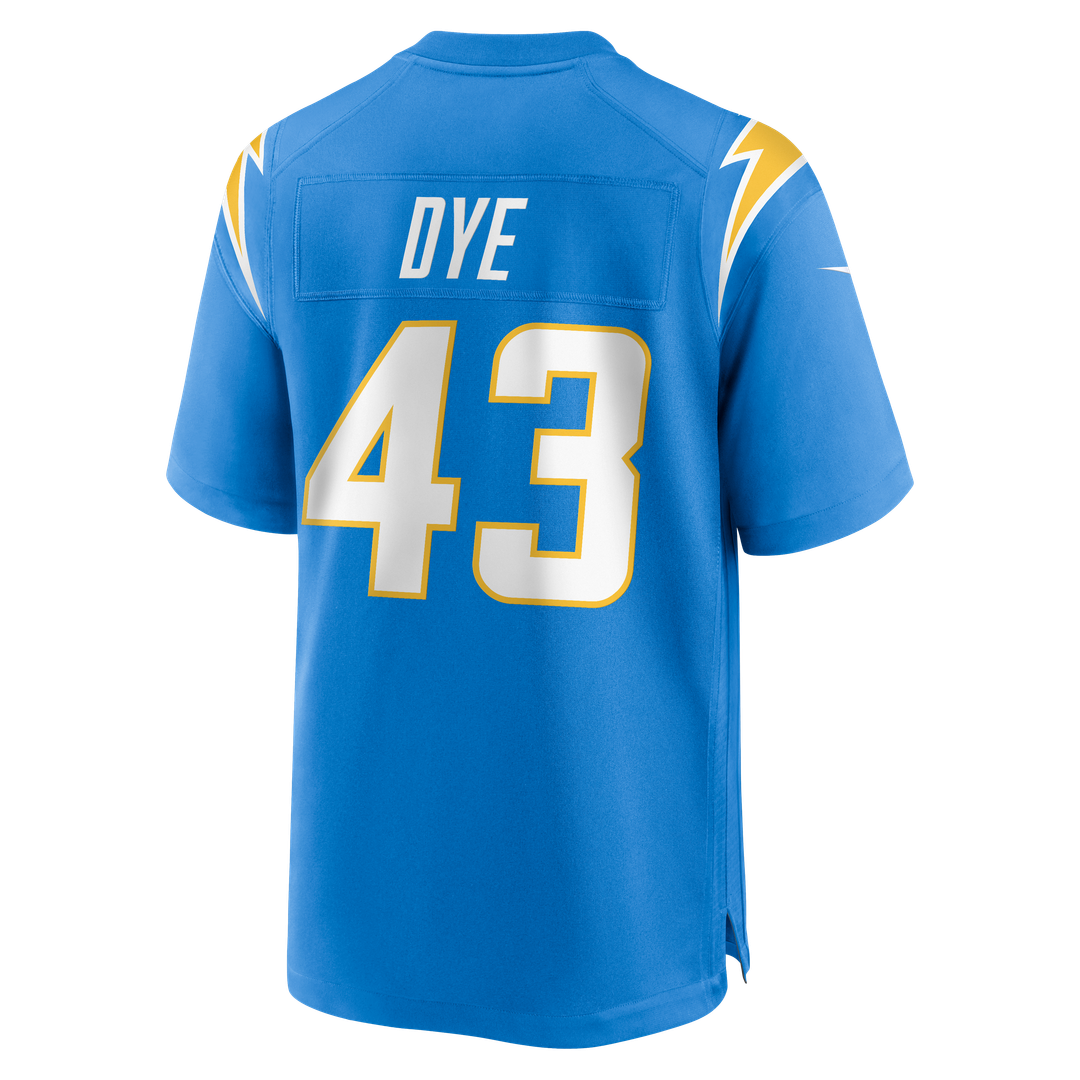 Troy Dye Los Angeles Chargers Game Jersey - Powder Blue