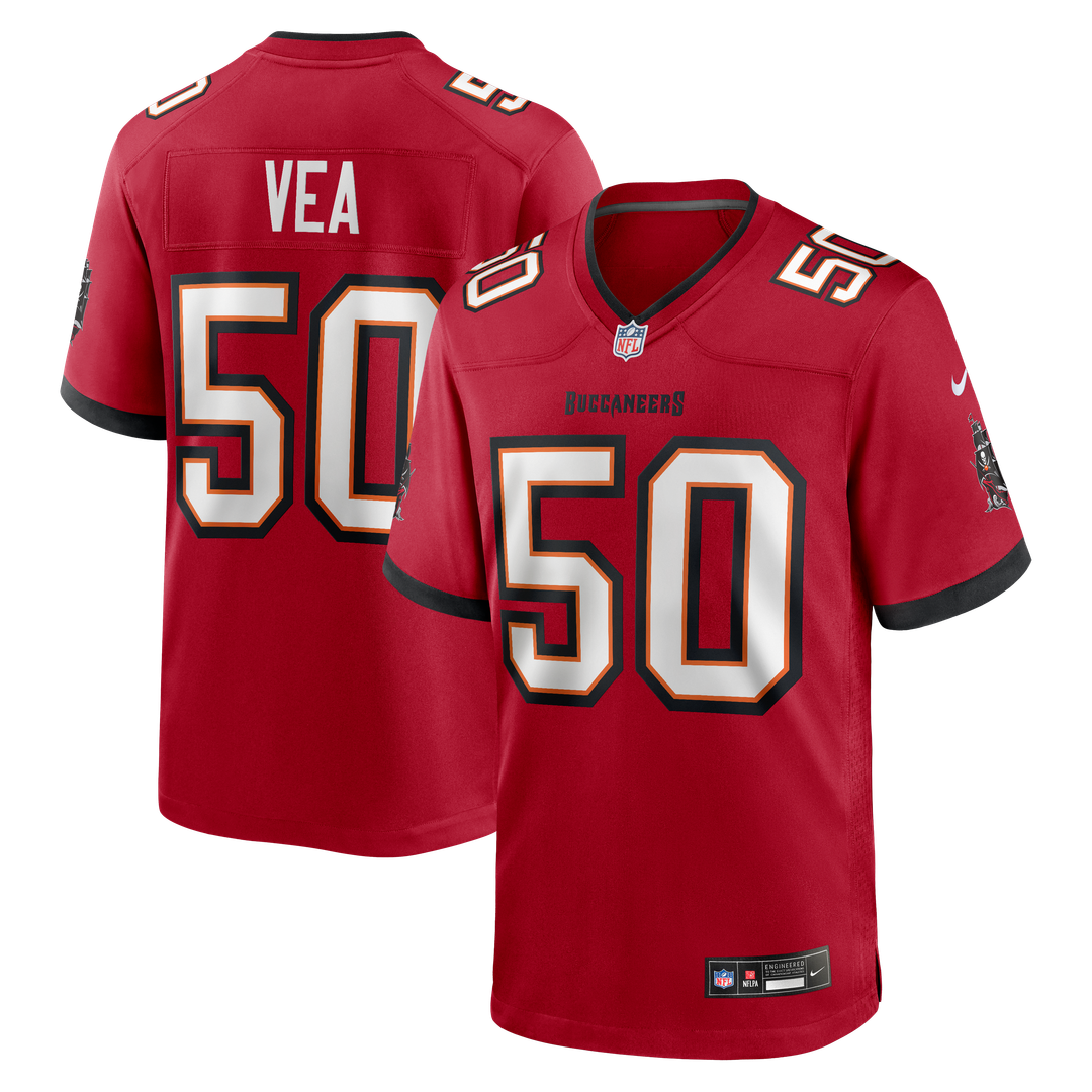 Vita Vea Tampa Bay Buccaneers Game Jersey - Red