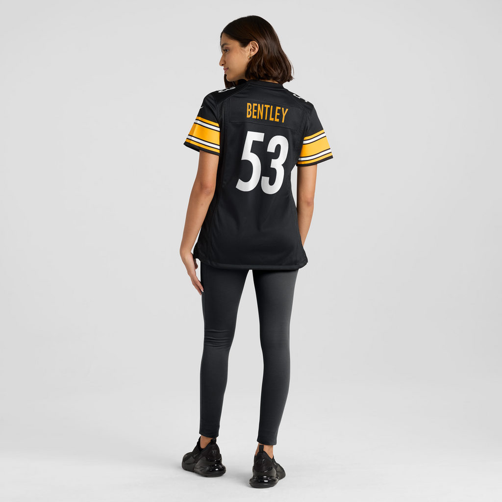 JaWhaun Bentley Pittsburgh Steelers Women's Team Game Jersey - Black