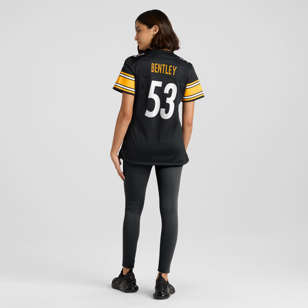 JaWhaun Bentley Pittsburgh Steelers Women's Team Game Jersey - Black