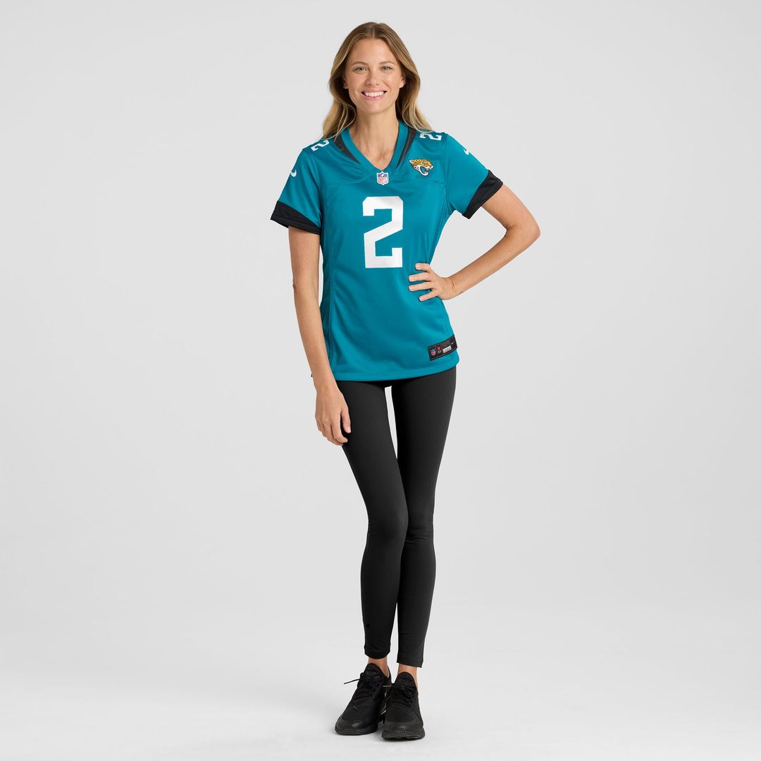 Jourdan Lewis Jacksonville Jaguars Women's Team Game Jersey - Teal