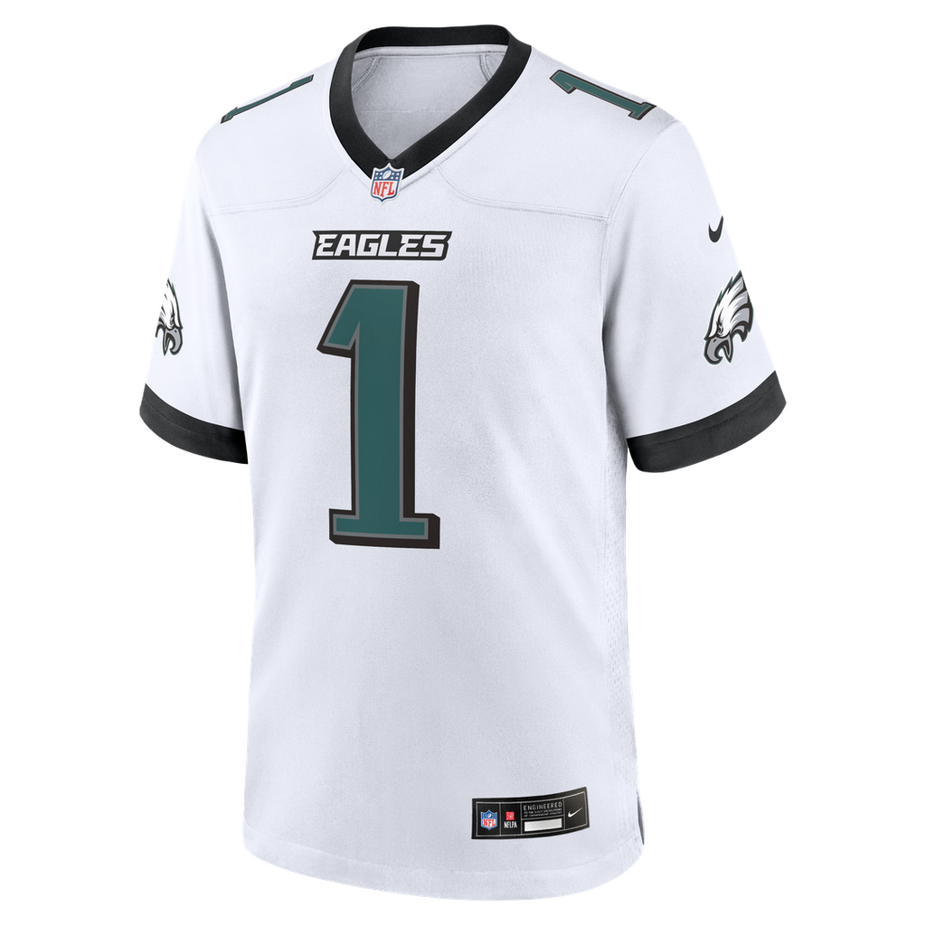 Jalen Hurts Philadelphia Eagles Team Game Jersey - Midnight Green
