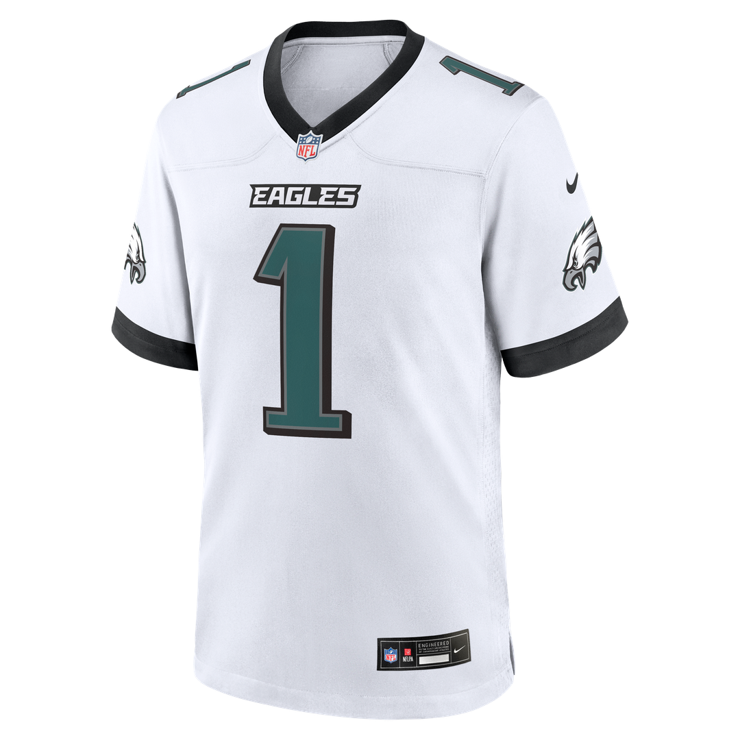 Jalen Hurts Philadelphia Eagles Team Game Jersey - Midnight Green