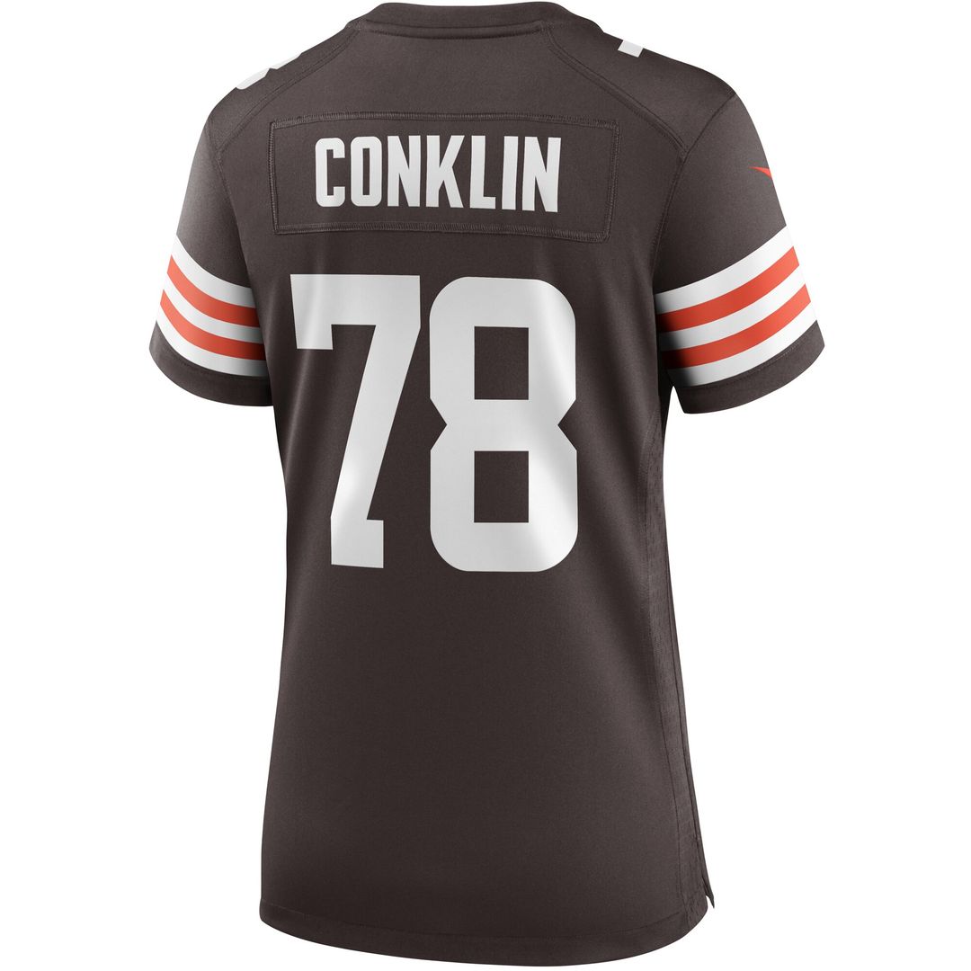 Jack Conklin Cleveland Browns Women's Player Game Jersey - Brown