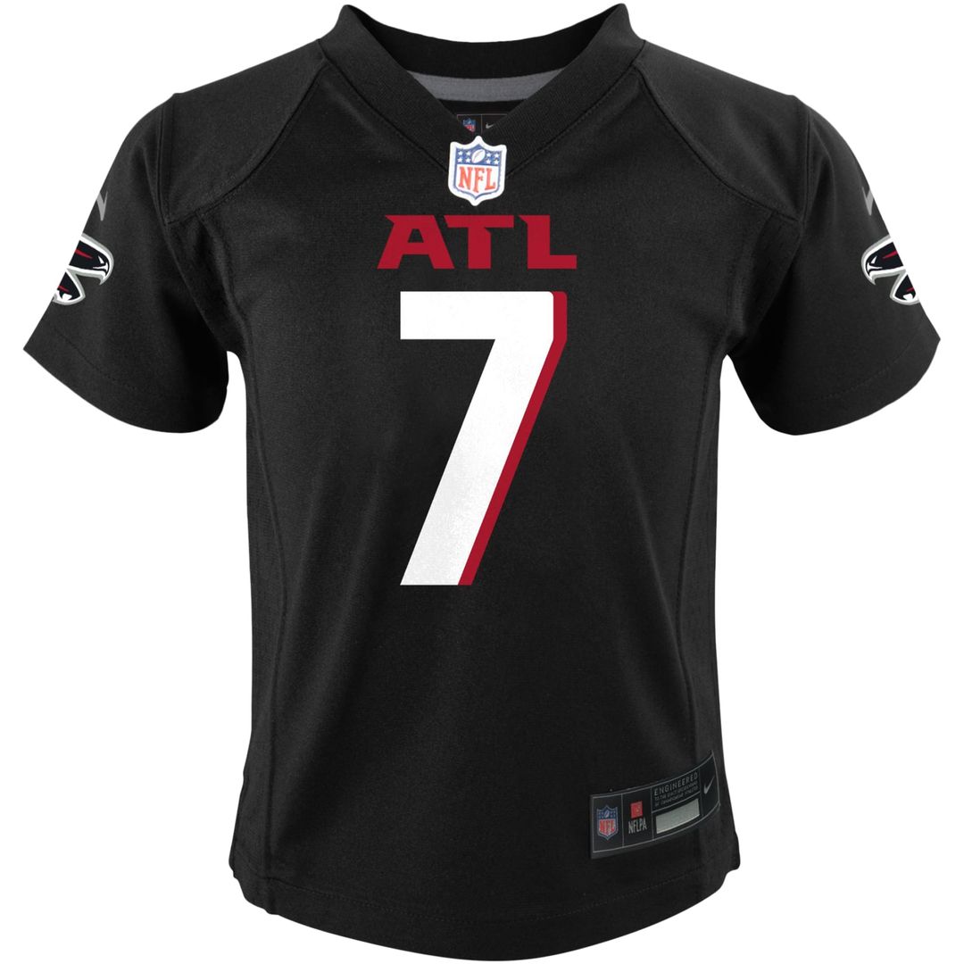Bijan Robinson Atlanta Falcons Toddler Game Jersey - Black
