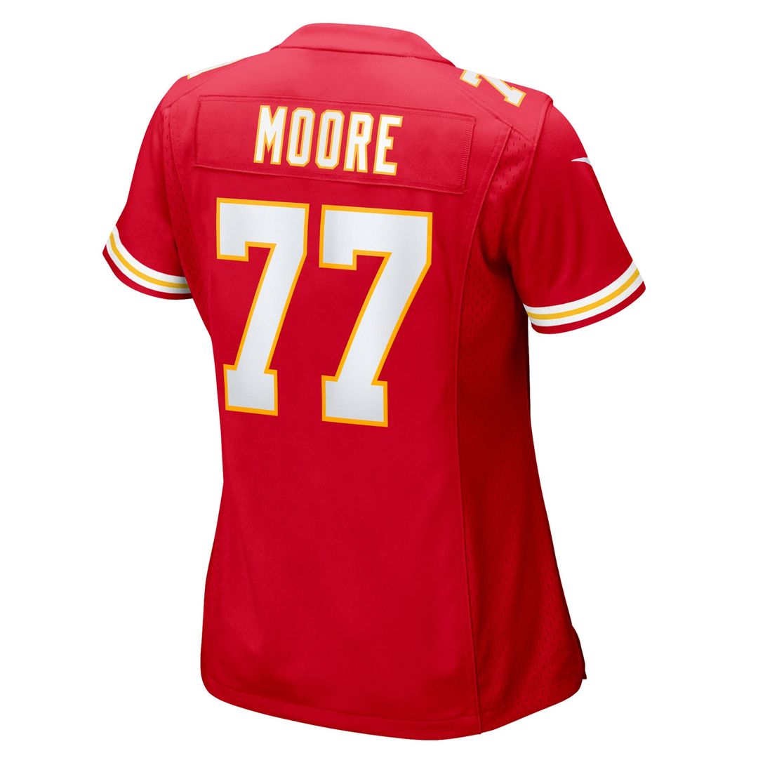 Jaylon Moore Kansas City Chiefs Women's Team Game Jersey - Red