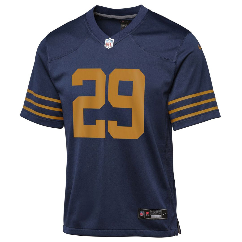 Xavier McKinney Green Bay Packers Youth The 1923 Classic Game Jersey - Navy