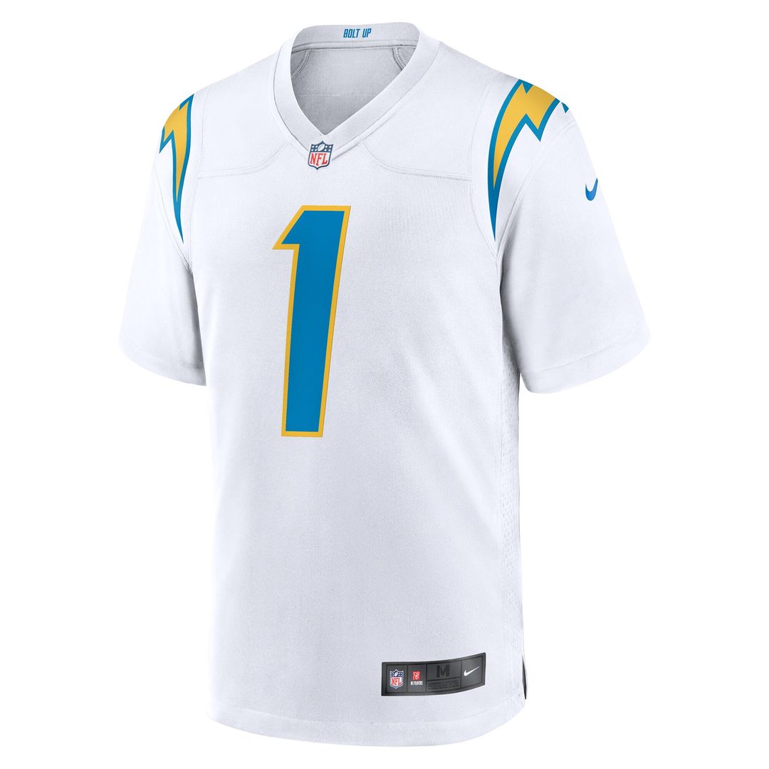Quentin Johnston Los Angeles Chargers Away Game Jersey - White