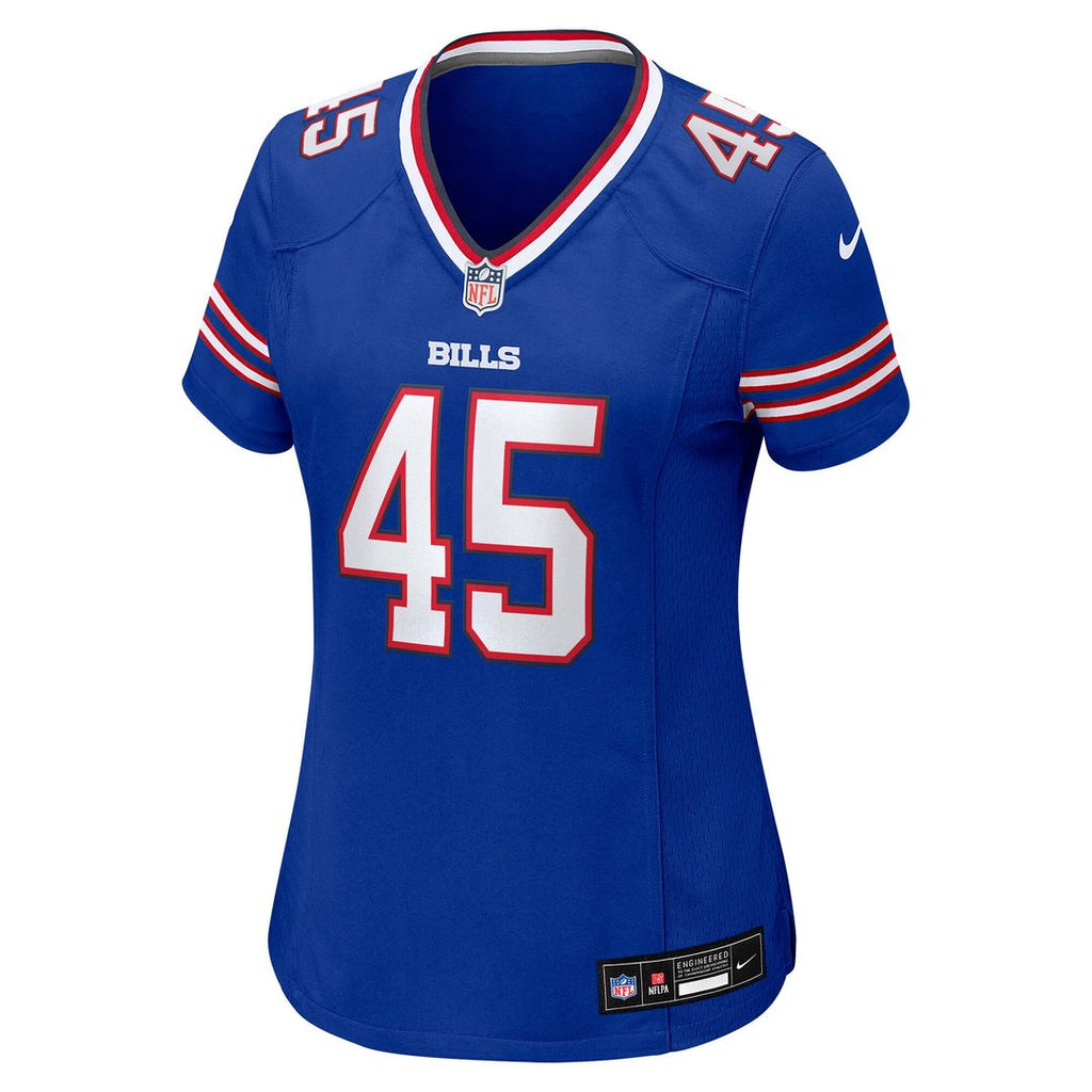 Shaq Thompson Buffalo Bills Women's Team Game Jersey - Royal