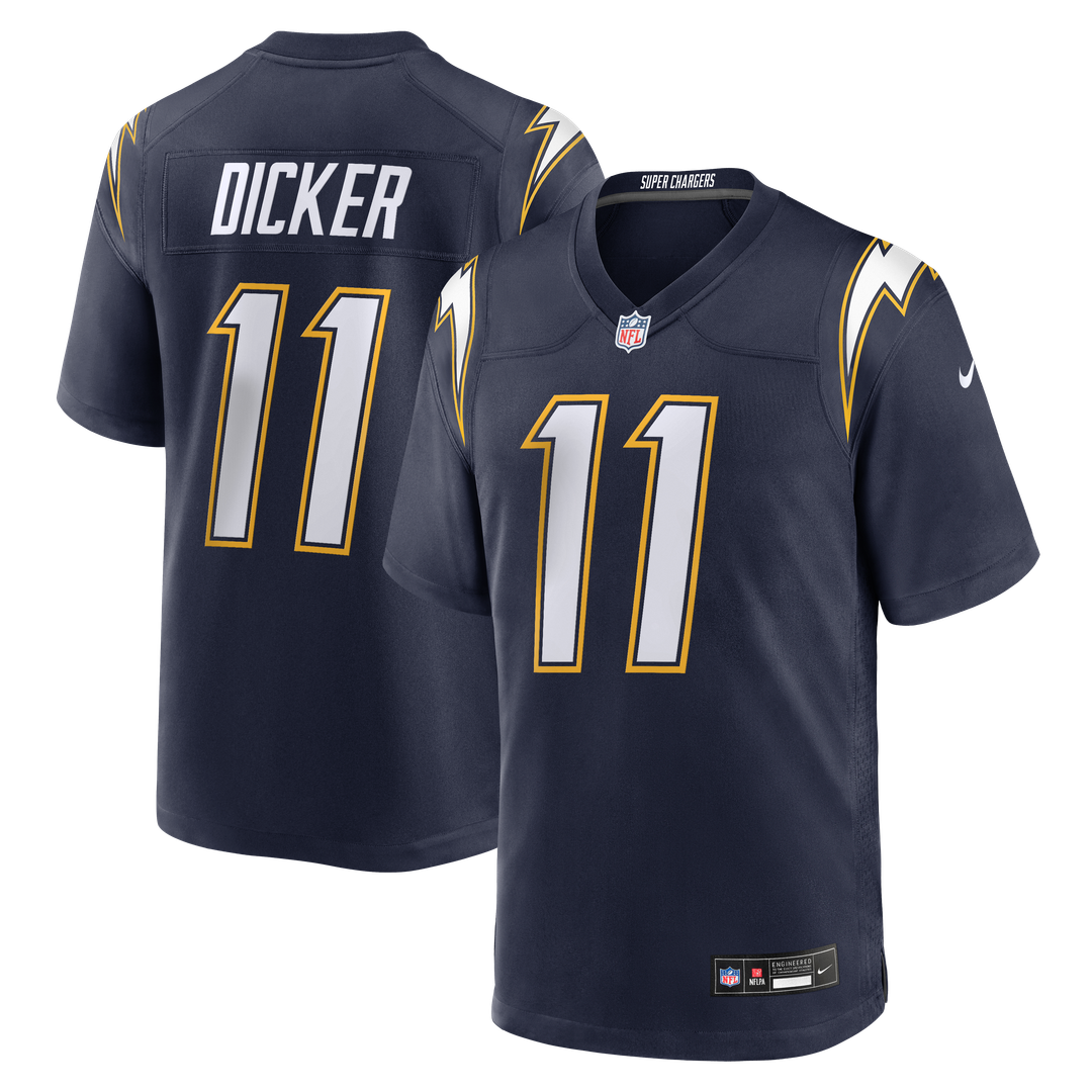 Cameron Dicker Los Angeles Chargers Alternate Game Jersey - Gold