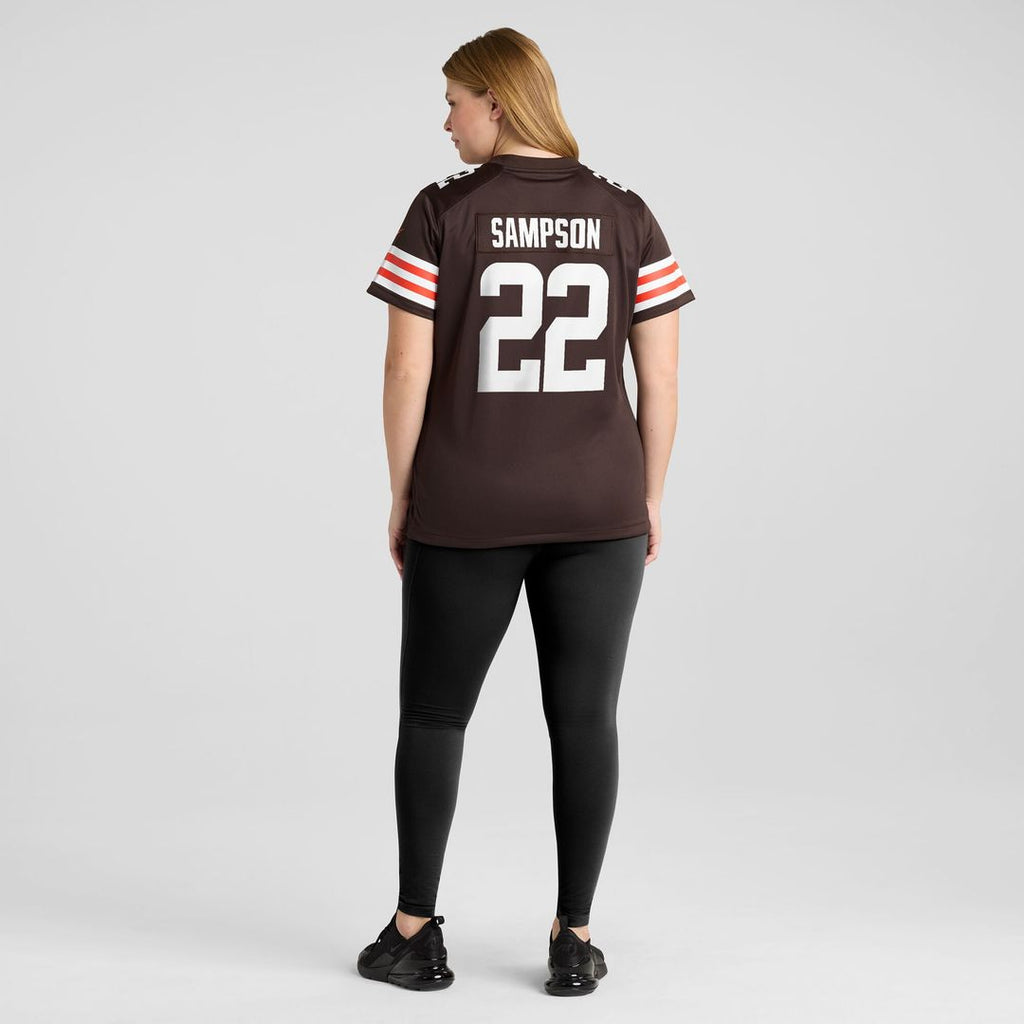 Dylan Sampson Cleveland Browns Women's Team Game Jersey - Brown