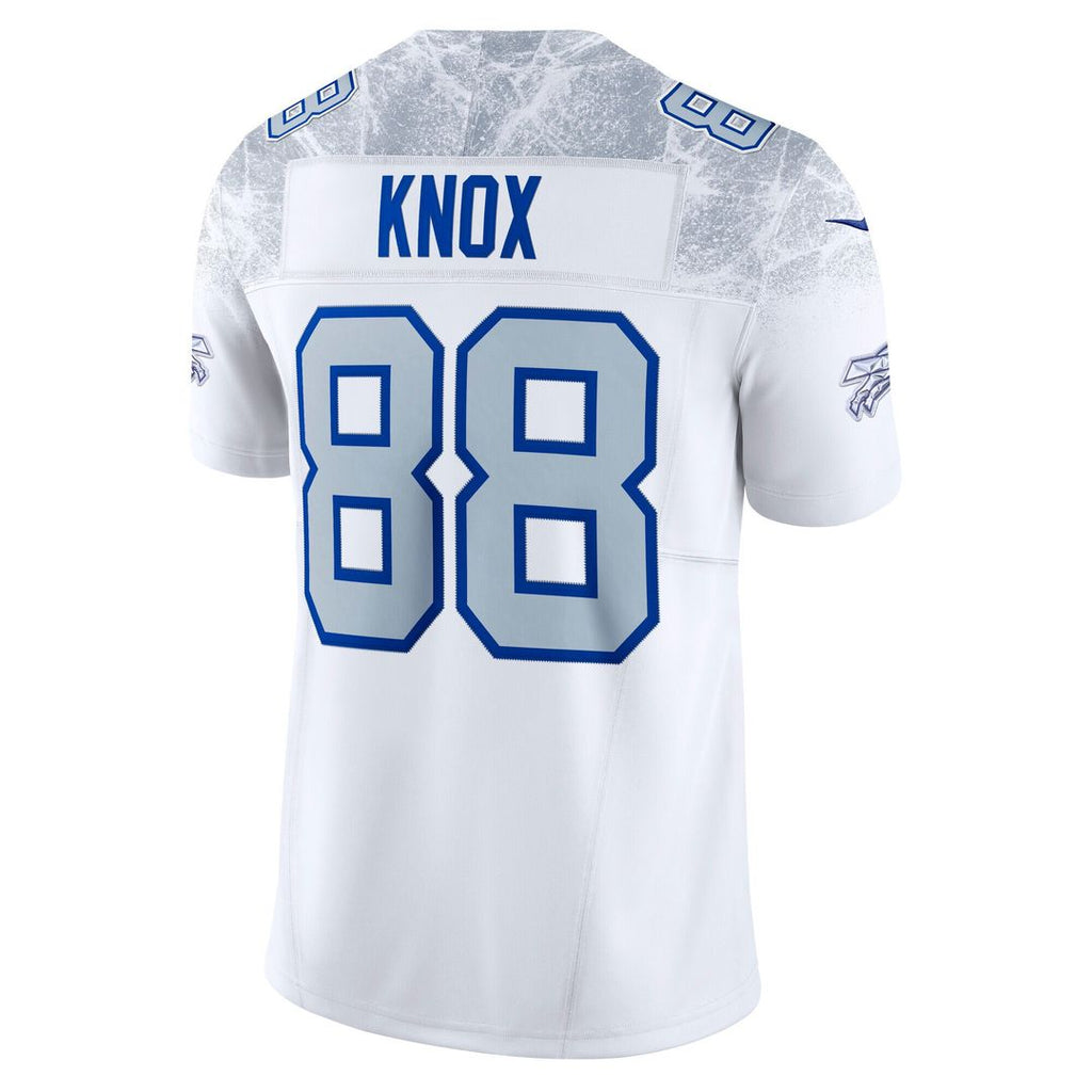 Dawson Knox Buffalo Bills 2025 Rivalries Collection Stitched Limited Jersey - White
