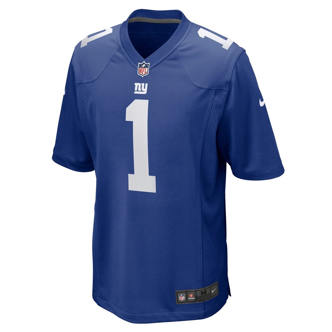 Number 1 Dad New York Giants Game Jersey - Royal