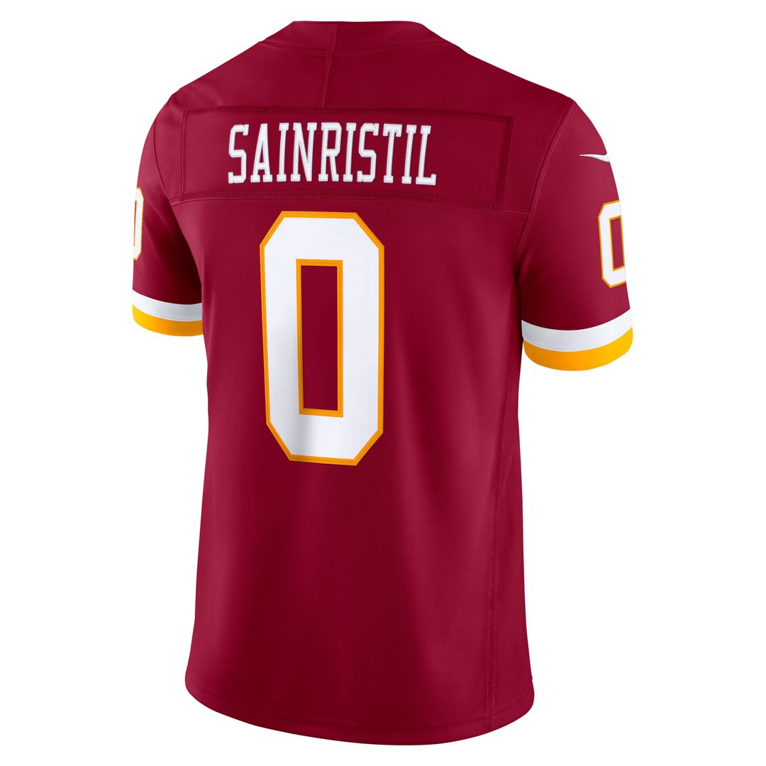 Mike Sainristil Washington Commanders Vapor F.U.S.E. Stitched Limited Jersey - White