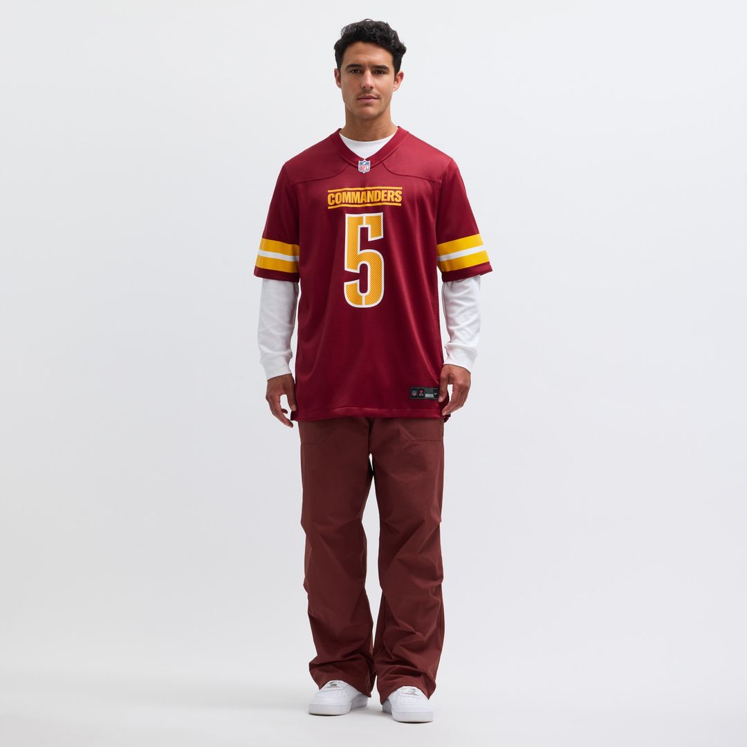 Jayden Daniels Washington Commanders Alternate Game Player Jersey - Black