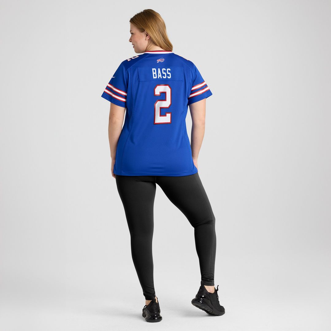 Tyler Bass Buffalo Bills Women's Game Jersey - Royal