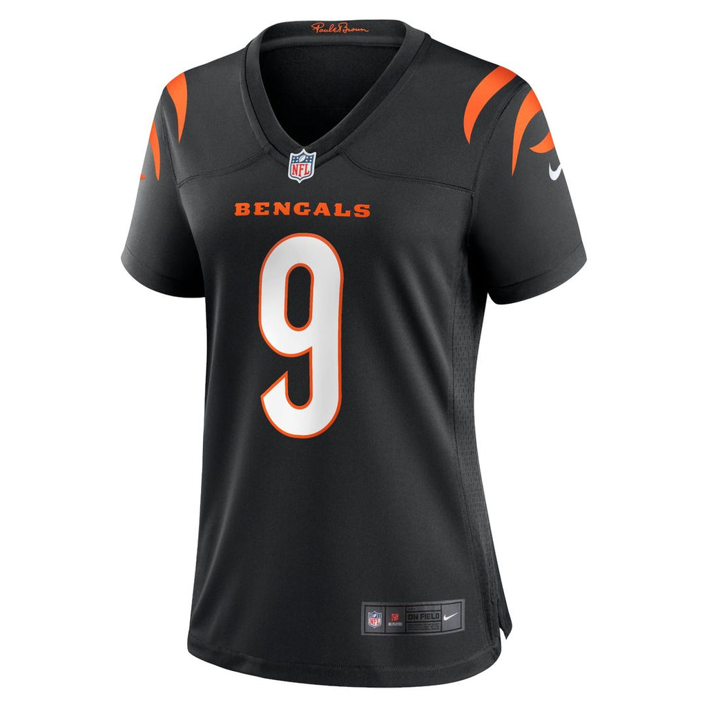 Joe Burrow Cincinnati Bengals Women's Player Game Jersey - Black