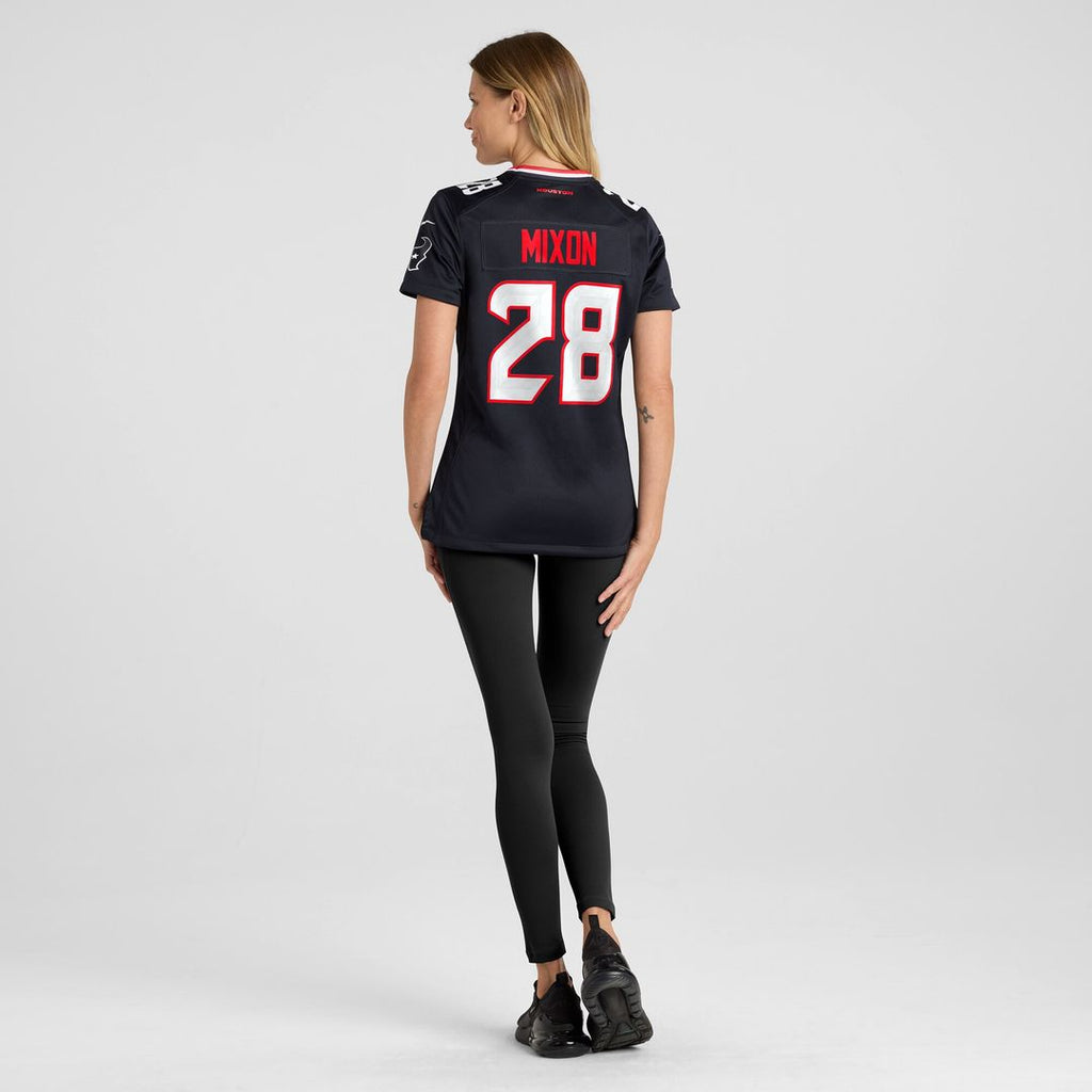 Joe Mixon Houston Texans Women's Game Jersey - Navy