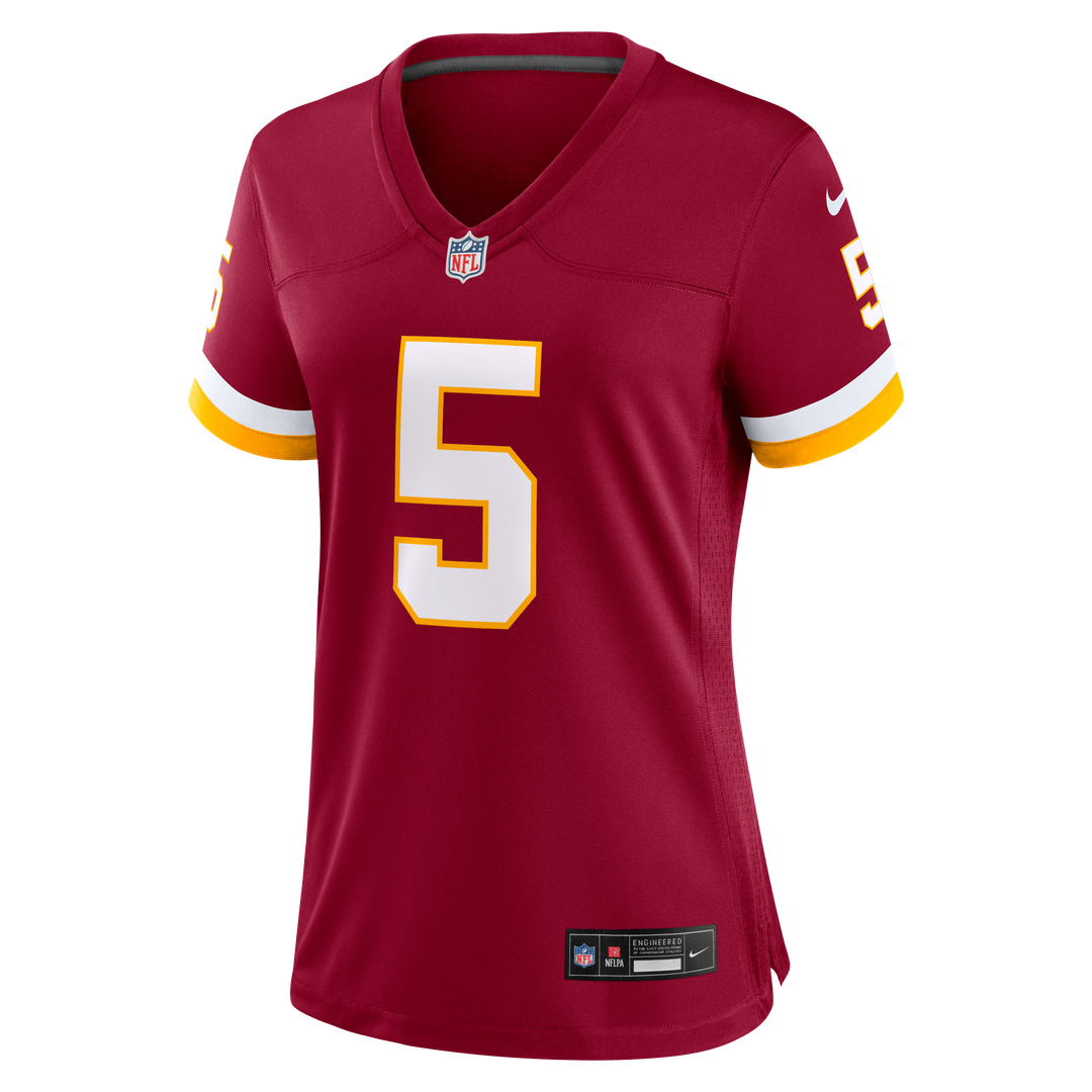 Jayden Daniels Washington Commanders Women's Game Super Bowl Era Jersey - White