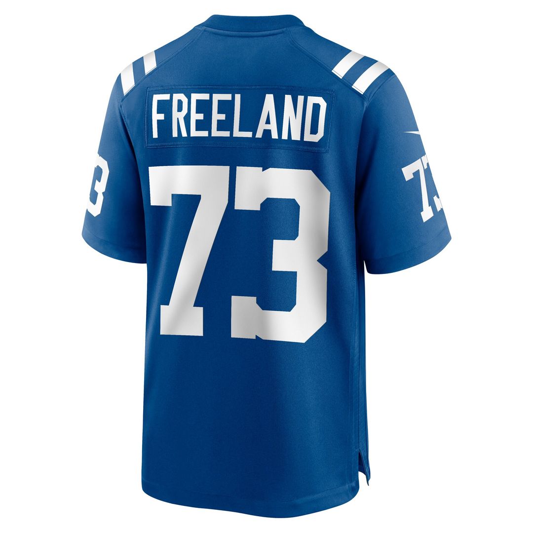Blake Freeland Indianapolis Colts Team Game Jersey - Royal