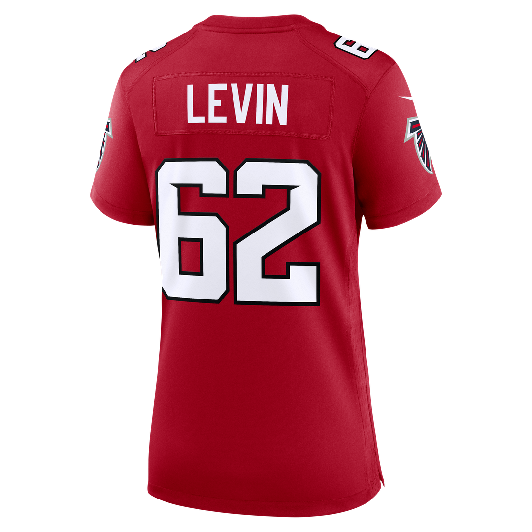Corey Levin Atlanta Falcons Women's Team Game Jersey - Red