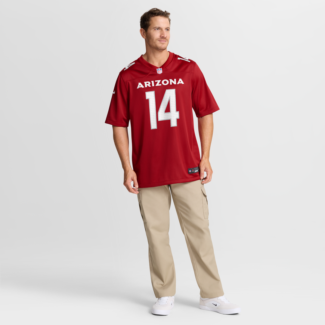 Michael Wilson Arizona Cardinals Team Game Jersey - Cardinal