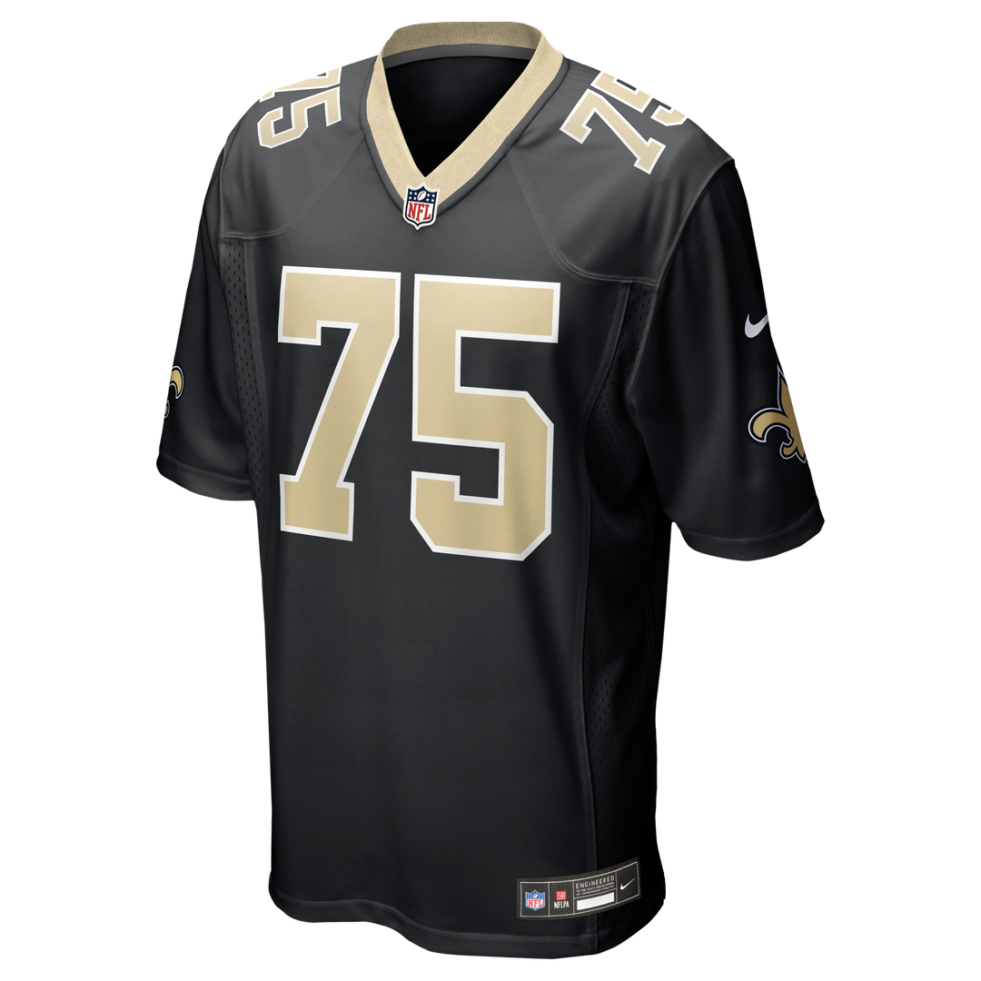 Taliese Fuaga New Orleans Saints Game Jersey - Black