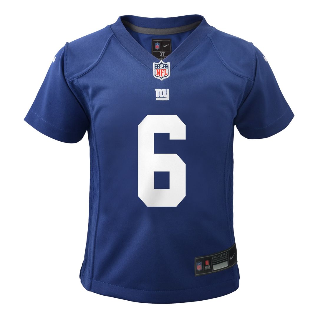 Jaxson Dart New York Giants Infant Team Game Jersey - Royal