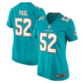 Patrick Paul Miami Dolphins Women's Game Jersey - Aqua