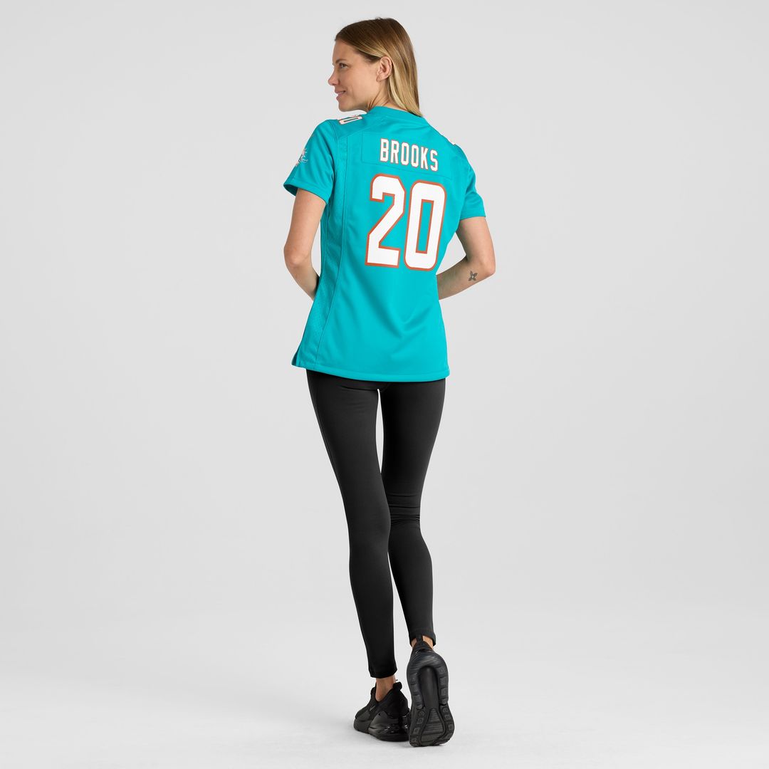 Jordyn Brooks Miami Dolphins Women's Game Jersey - Aqua