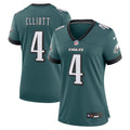 Jake Elliott Philadelphia Eagles Women's Team Game Jersey - Midnight Green