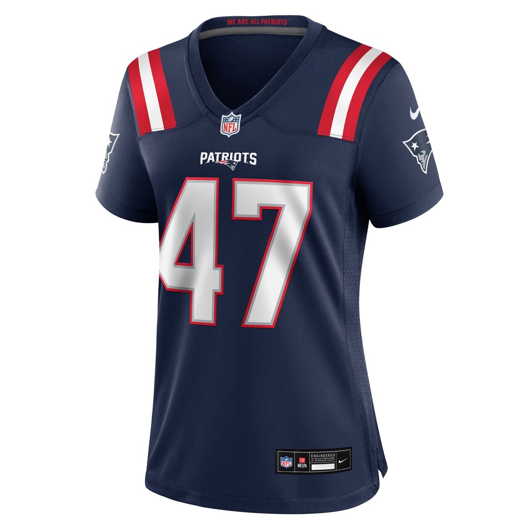 Julian Ashby New England Patriots Women's Team Game Jersey - Navy