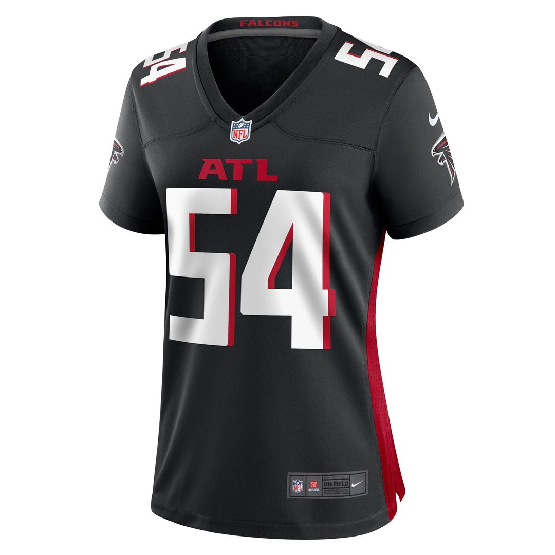 Brandon Dorlus Atlanta Falcons Women's Game Jersey - Black