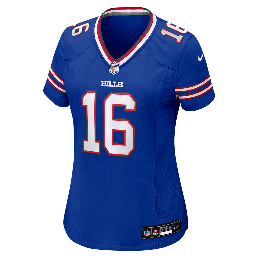 Tyler Bass Buffalo Bills Women's Team Game Jersey - Royal