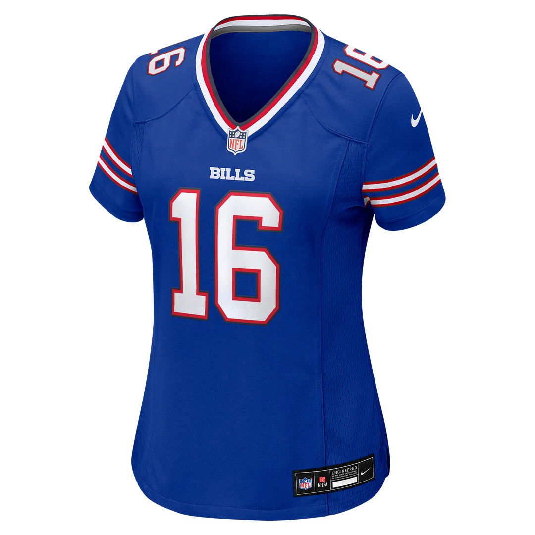 Tyler Bass Buffalo Bills Women's Team Game Jersey - Royal