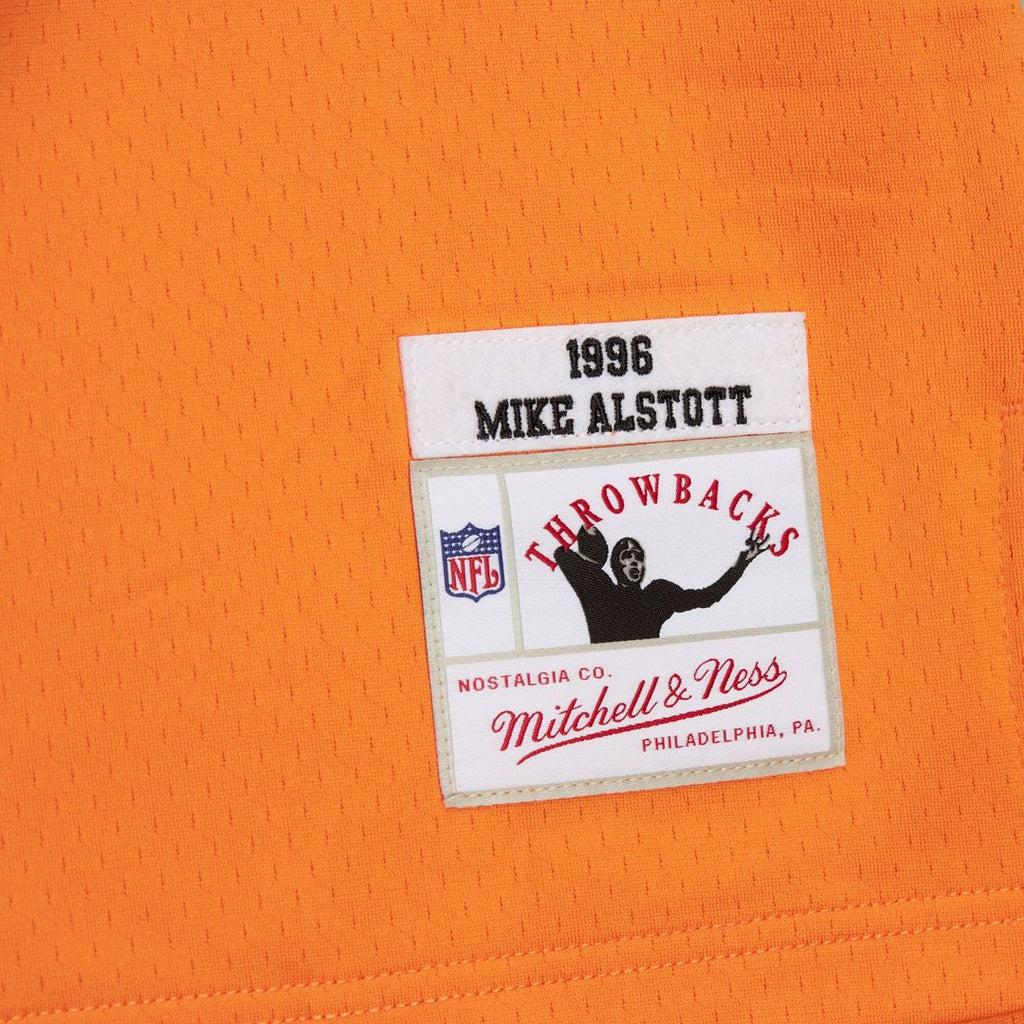 Mike Alstott Tampa Bay Buccaneers Mitchell & Ness Player Name & Number Hoodie Legacy Jersey - Orange