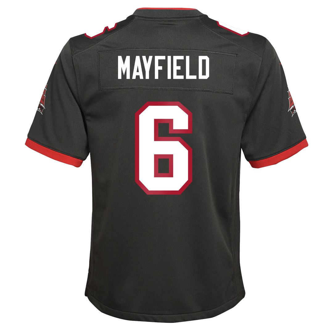 Baker Mayfield Tampa Bay Buccaneers Youth Game Jersey - White