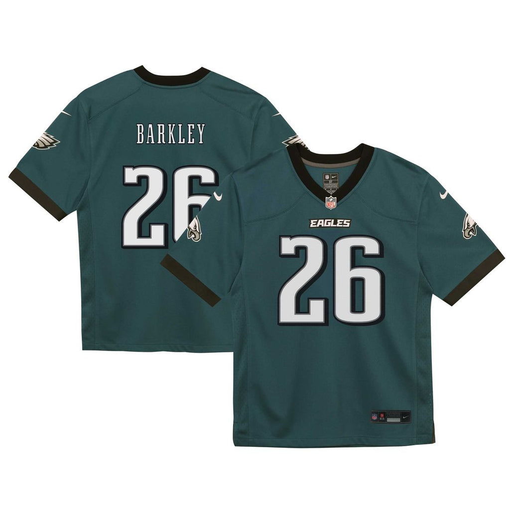 Saquon Barkley Philadelphia Eagles Preschool Team Game Jersey - Midnight Green