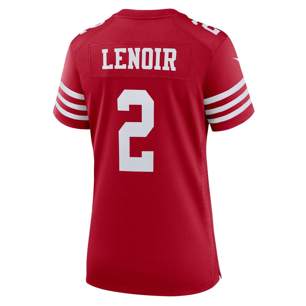 Deommodore Lenoir San Francisco 49ers Women's Game Jersey - Scarlet