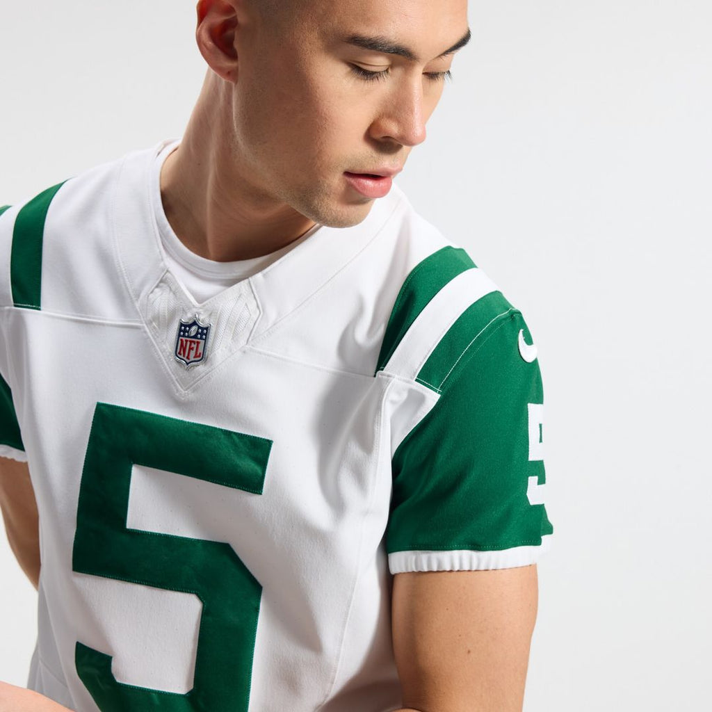 Garrett Wilson New York Jets Classic Alternate Vapor F.U.S.E. Elite Jersey - White