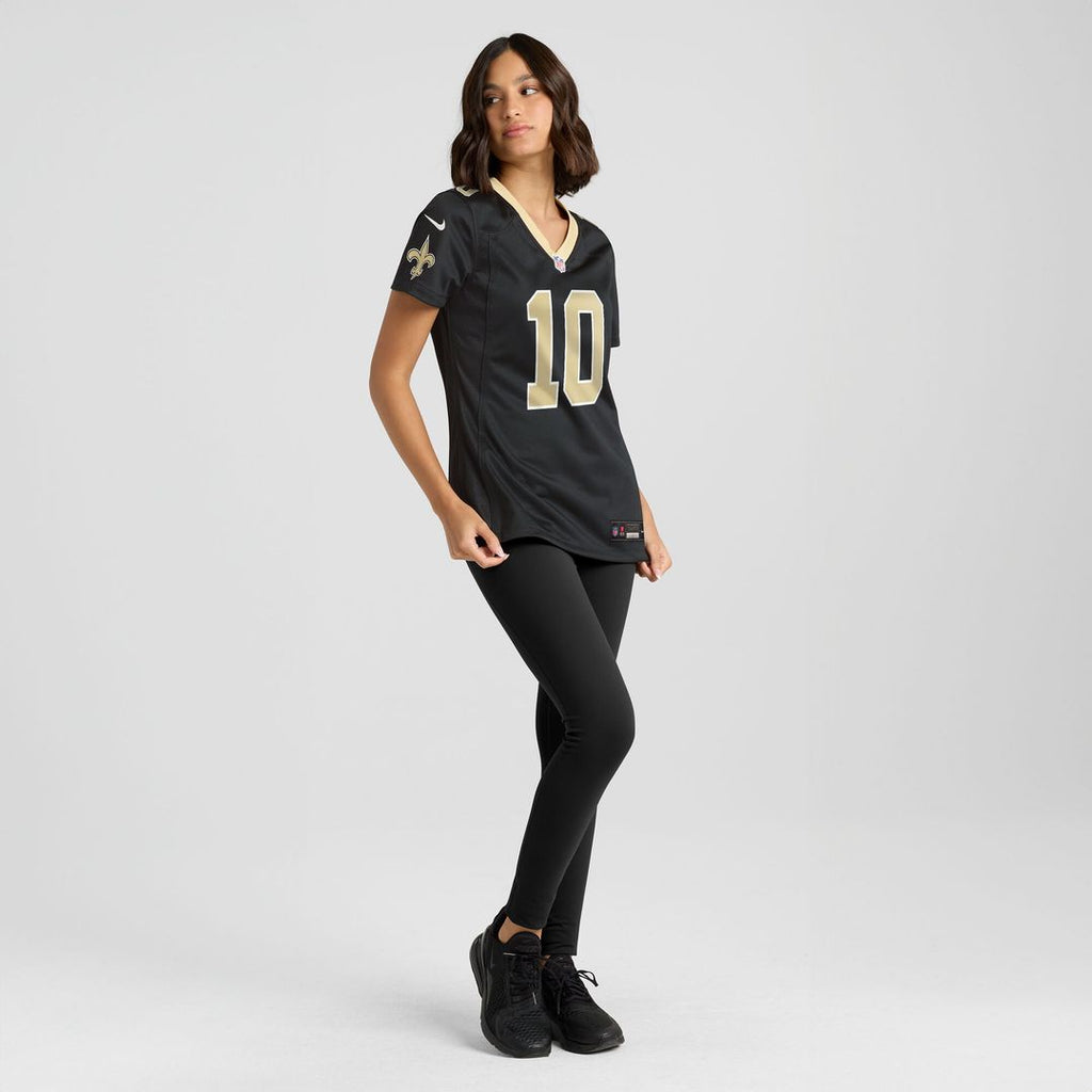 Brandin Cooks New Orleans Saints Women's Team Game Jersey - Black