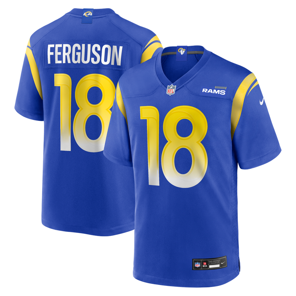 Terrance Ferguson Los Angeles Rams Team Game Jersey - Royal