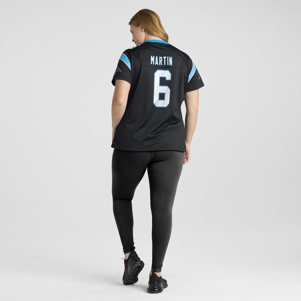 Sam Martin Carolina Panthers Women's Team Game Jersey - Black