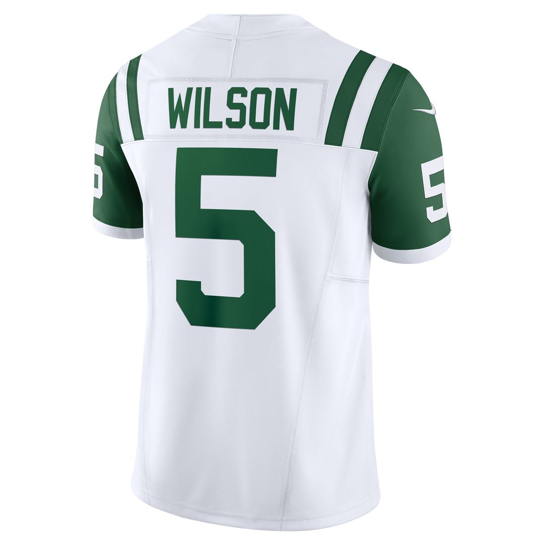 Garrett Wilson New York Jets Classic Alternate Vapor F.U.S.E. Limited Jersey - White