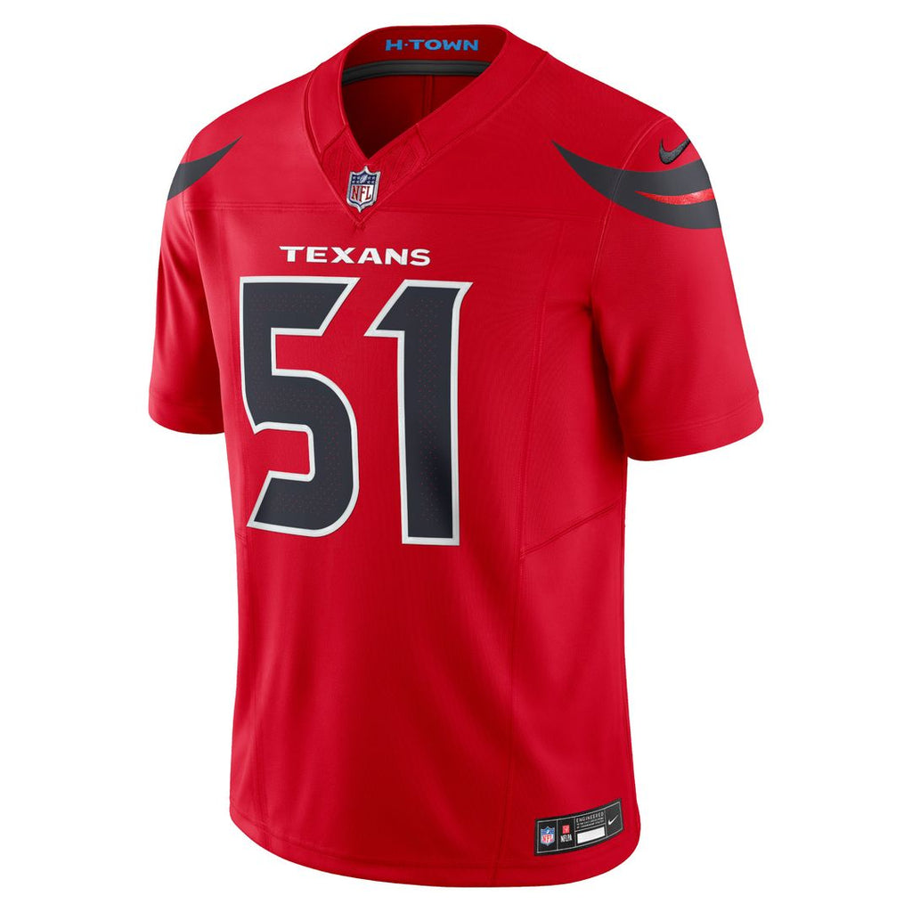 Will Anderson Jr. Houston Texans Alternate Vapor F.U.S.E. Limited Jersey - Red