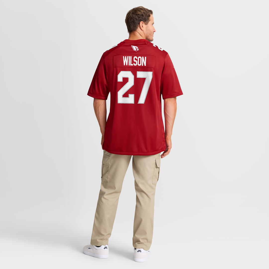 Divaad Wilson Arizona Cardinals Team Game Jersey - Cardinal