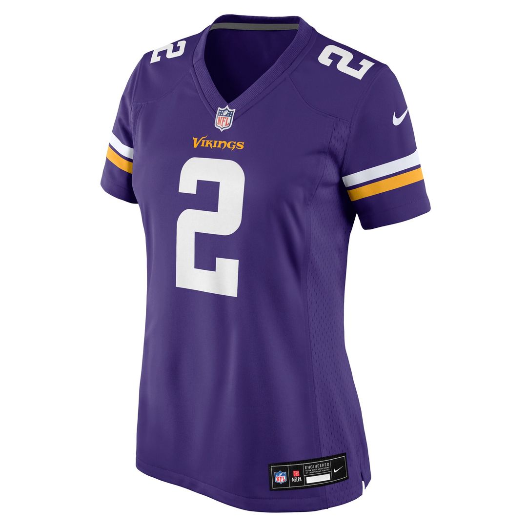 Isaiah Rodgers Minnesota Vikings Women's Team Game Jersey - Purple