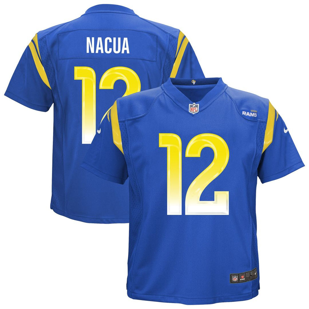 Puka Nacua Los Angeles Rams Toddler Team Game Jersey - Royal